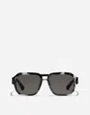 Dolce & Gabbana Tortoiseshell-pattern Sunglasses In Havana Grey