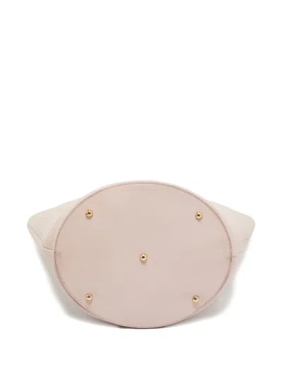 Pre-owned Dolce & Gabbana Miss Alma Leather Tote Bag In Pink