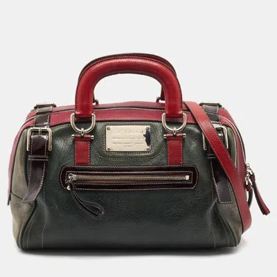 Pre-owned Dolce & Gabbana Miss Easy Way Multicolor Leather Boston Bag