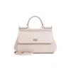 Dolce & Gabbana Mini Sicily Dauphine Leather Top Handle