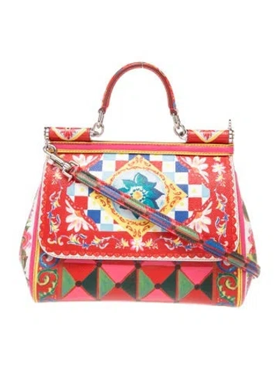 Pre-owned Dolce & Gabbana Miss Sicily In Red