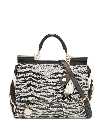 Pre-owned Dolce & Gabbana Miss Sicily Tote Bag