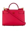Dolce & Gabbana Miss Sicily Tote Bag In Red