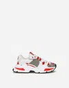 Dolce & Gabbana Mixed-material Airmaster Sneakers In White