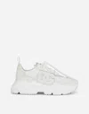 Dolce & Gabbana Mixed-materials Daymaster Sneakers In White