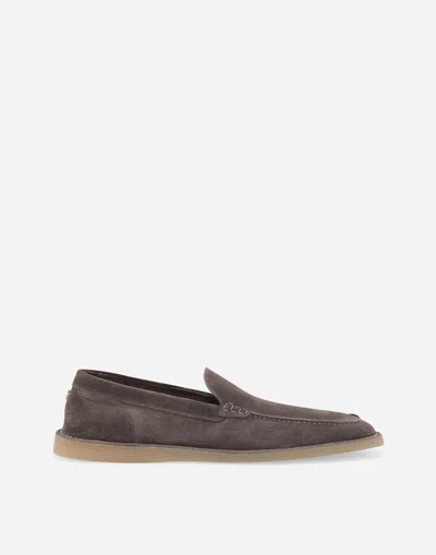 DOLCE & GABBANA SUEDE LOAFERS