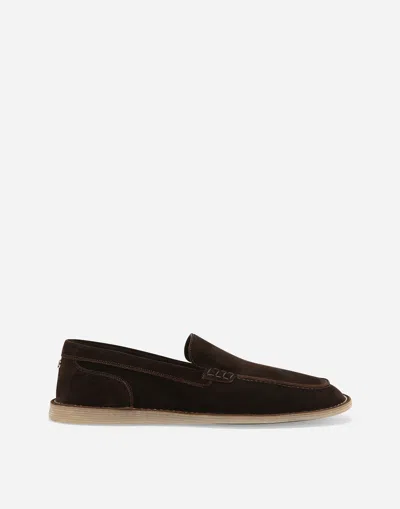 DOLCE & GABBANA SUEDE LOAFERS