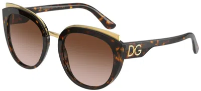 Dolce & Gabbana Mod. Print Family Dg 4383 In Brown