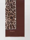 Dolce & Gabbana Modal And Cashmere Blend Scarf