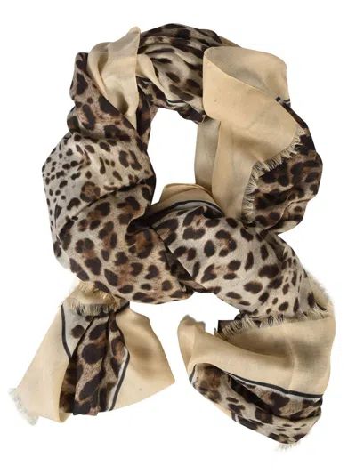 Dolce & Gabbana Scarfs In Beige