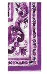 Dolce & Gabbana Modal And Silk Blend Scarf