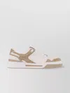 Dolce & Gabbana Modern Low-top Sneakers Featuring Suede Accents In Beige