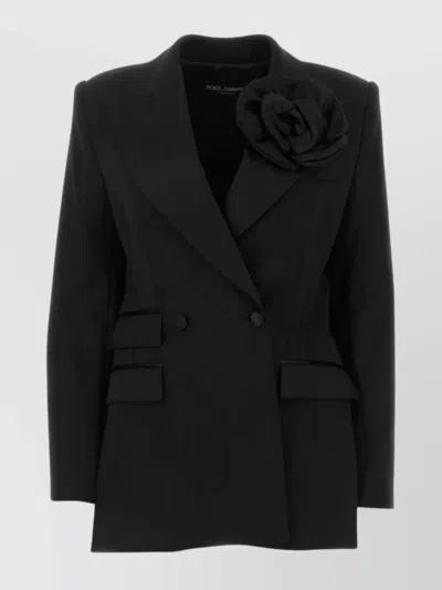 DOLCE & GABBANA MODERN WOOL BLEND BLAZER