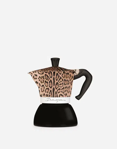 Dolce & Gabbana Moka Induction Medium Bialetti Dolce&gabbana In Multi