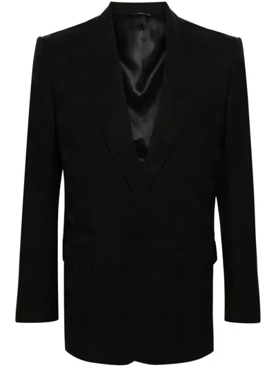 Dolce & Gabbana 'monogram' Jacket In Black  