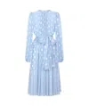 Dolce & Gabbana Logo Dress In Blue