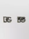 Dolce & Gabbana Monogram Logo Cufflinks Polished Finish