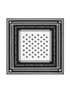 Dolce & Gabbana Monogram-pattern Silk Scarf In Black