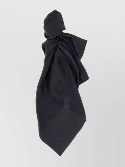 DOLCE & GABBANA MONOGRAMMED SCARF SOFT TEXTURE