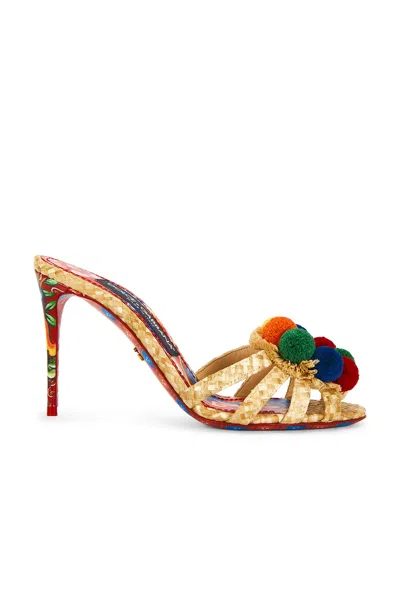 Dolce & Gabbana Mule Sandal In Multi