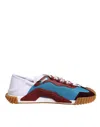 Dolce & Gabbana Multicolor Nylon Ns1 Low Top Sneakers Shoes In Multi