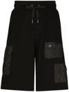 Dolce & Gabbana Bermudas Mit Kordelzug In Black