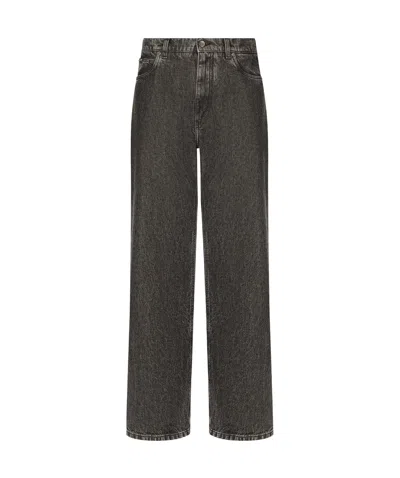 DOLCE & GABBANA DOLCE  GABBANA OVERSIZE STRAIGHT LEG JEANS