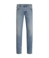 Dolce & Gabbana Multi-pocket Jeans In Blue