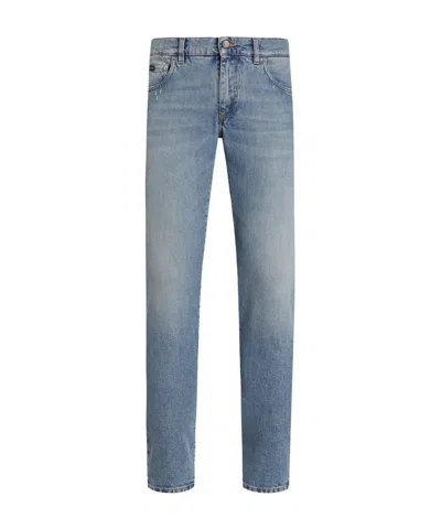 DOLCE & GABBANA DOLCE  GABBANA FADED SKINNY JEANS