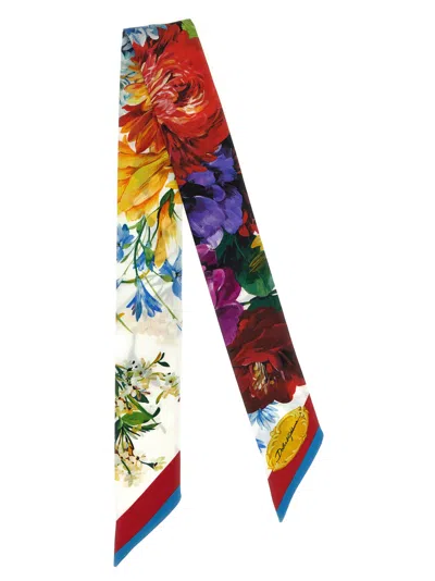 Dolce & Gabbana Multicolor Bandeau Floral Print