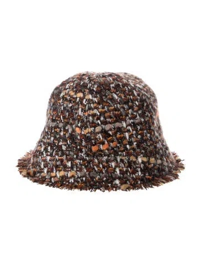 Pre-owned Dolce & Gabbana Multicolor Bucket Hat In Brown