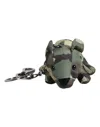 Dolce & Gabbana Multicolor Camouflage Animal Silhouette Keychain Keyring In Multi