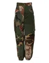 Dolce & Gabbana Multicolor Camouflage Cargo Pants In Multi
