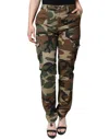 Dolce & Gabbana Multicolor Camouflage Cargo Pants In Multicolor