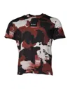 Dolce & Gabbana Multicolor Camouflage Men Crew Neck T-shirt