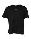 Dolce & Gabbana Multicolor Camouflage Crew Neck T-shirt In Black