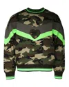 Dolce & Gabbana Logo-plaque Camouflage-print Sweatshirt