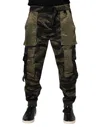 Dolce & Gabbana Multicolor Cargo Camouflage Pants In Multi