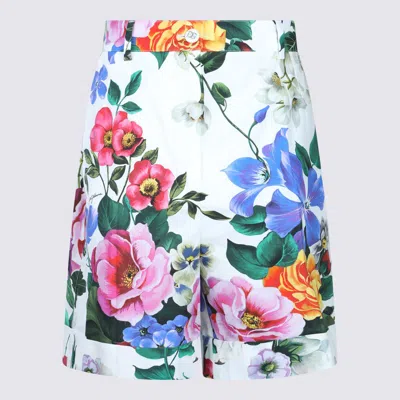 Dolce & Gabbana Multicolor Cotton Shorts