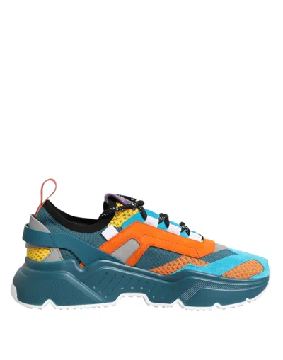 Pre-owned Dolce & Gabbana Multicolor Daymaster Low Top Sneakers Men's Shoes ()