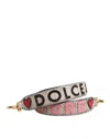 Dolce & Gabbana Multicolor Dg Amore Patch Bag Accessory Shoulder Strap In Multi