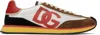 Dolce & Gabbana Mesh And Suede Dg Cushion Sneakers In 8s091