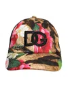 Dolce & Gabbana Multicolor Dg Logo Patch 6 Panels Baseball Cap