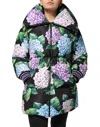 Dolce & Gabbana Multicolor Floral Print Puffer Quilted Jacket In Multi