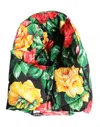 Dolce & Gabbana Multicolor Floral Print Whole Head Wrap Hat In Multi