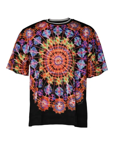 Dolce & Gabbana Multicolor Kaleidoscope Men Short Sleeves Men's T-shirt