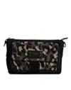 Dolce & Gabbana Multicolor Leopard Jacquard Crossbody Bag In Multi