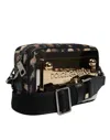 Dolce & Gabbana Multicolor Leopard Jacquard Dg Logo Crossbody Bag