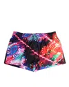 Dolce & Gabbana Multicolor Neon Print Polyester Shorts Swimwear In Multi