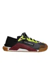 Dolce & Gabbana Multicolor Nylon Low Top Ns1 Sneakers Shoes In Multicolor